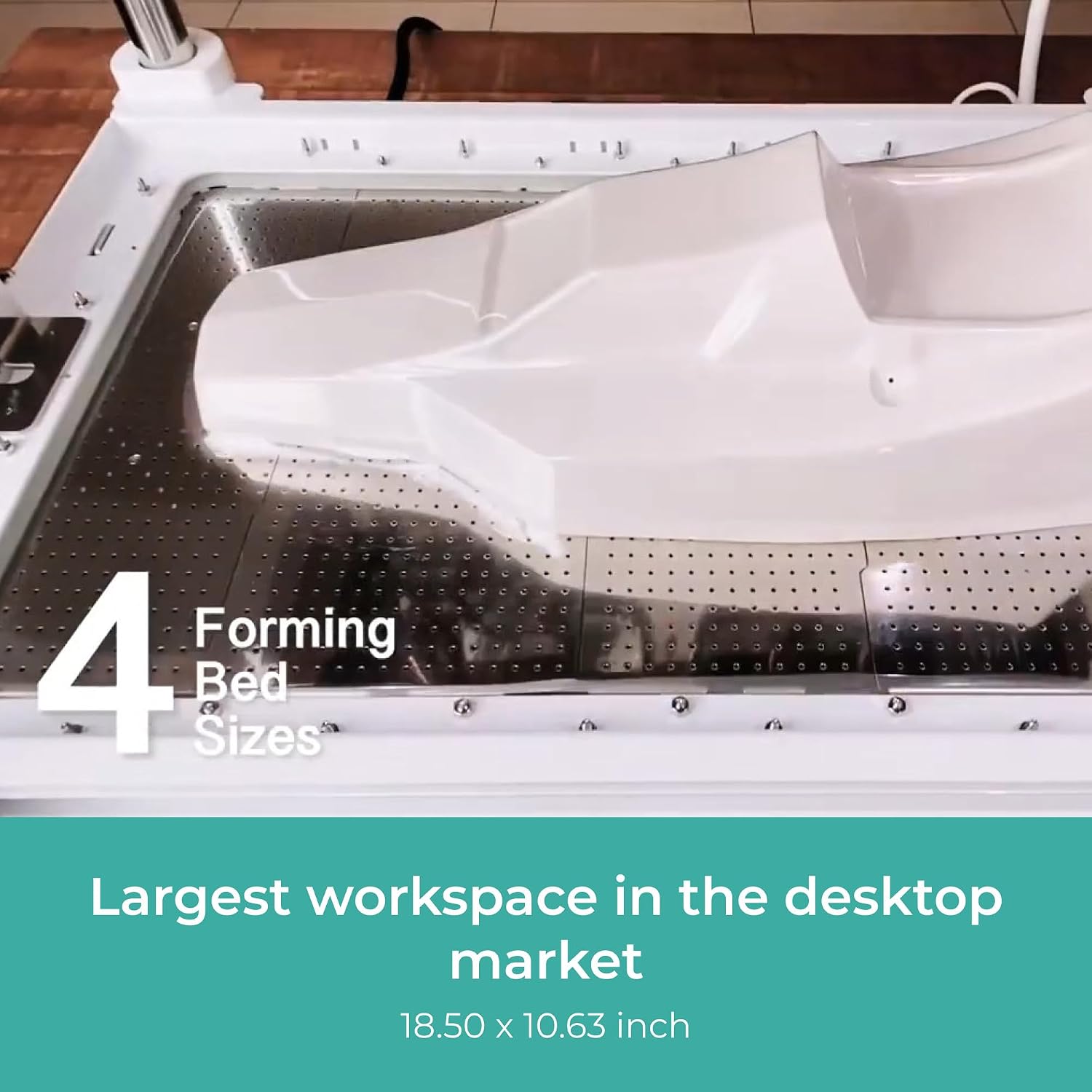FORMART 2 Vacuum Forming Machine – Professional-Grade Equipment for Thermoforming, Prototype Development, Mask Making, Food Decoration, Resin Casting, Custom Molding, and Shaping