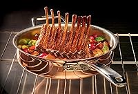 Vista 5 de All-Clad Copper C4 - Olla de 8 cuartos de galón con tapa, utensilios de cocina