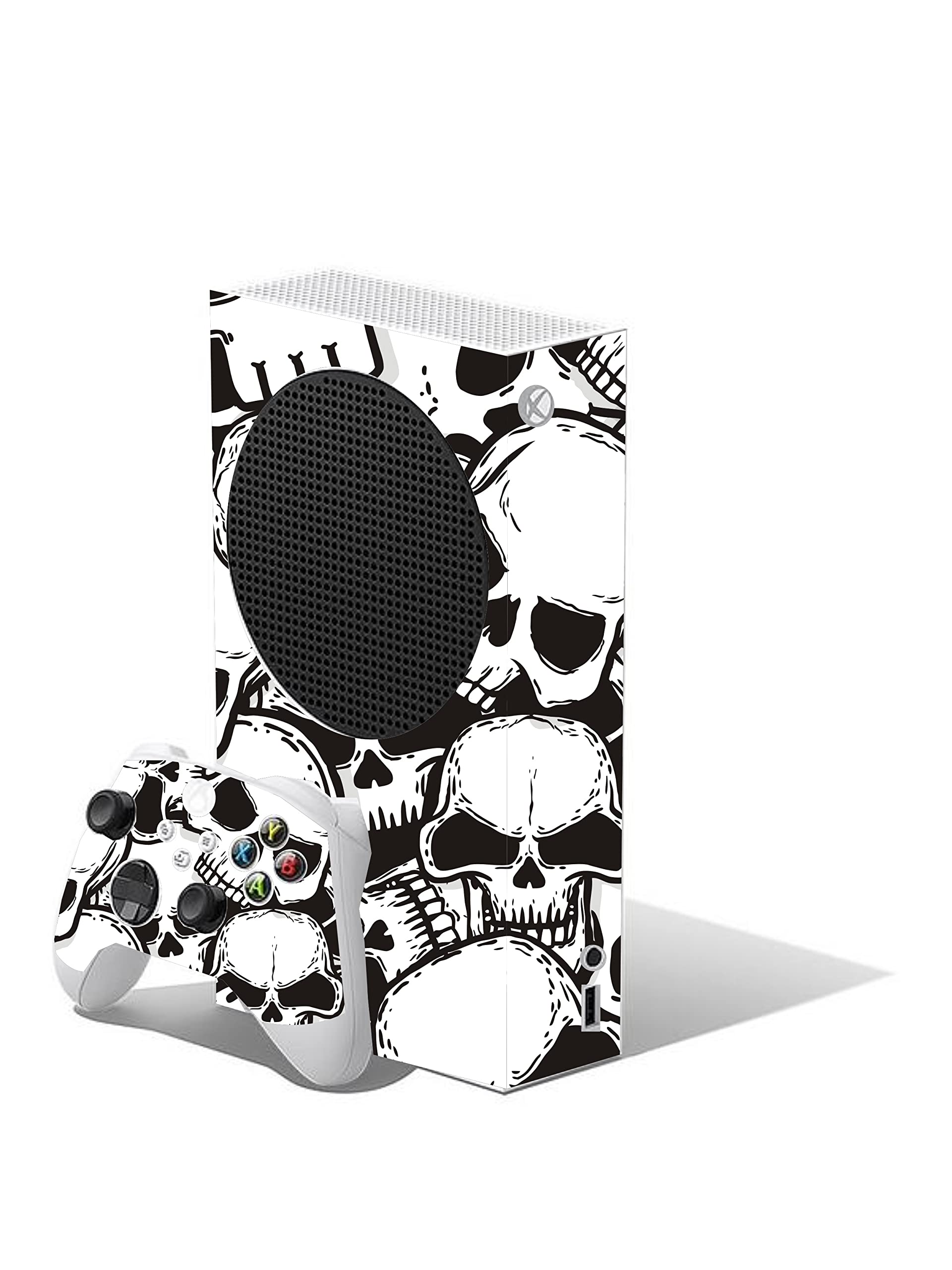 Football Custom Vinyl Skins for Xbox Series S, Wrap Decal Cover Stickers for Xbox Series S Console Controller (Football) — view 15