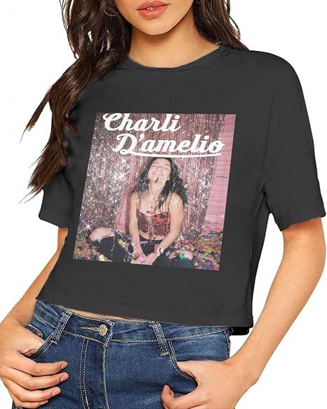 Amazon.com: Dixie D'Amelio Charli D'Amelio - Camiseta de manga corta para  mujer, M : Ropa, Zapatos y Joyería