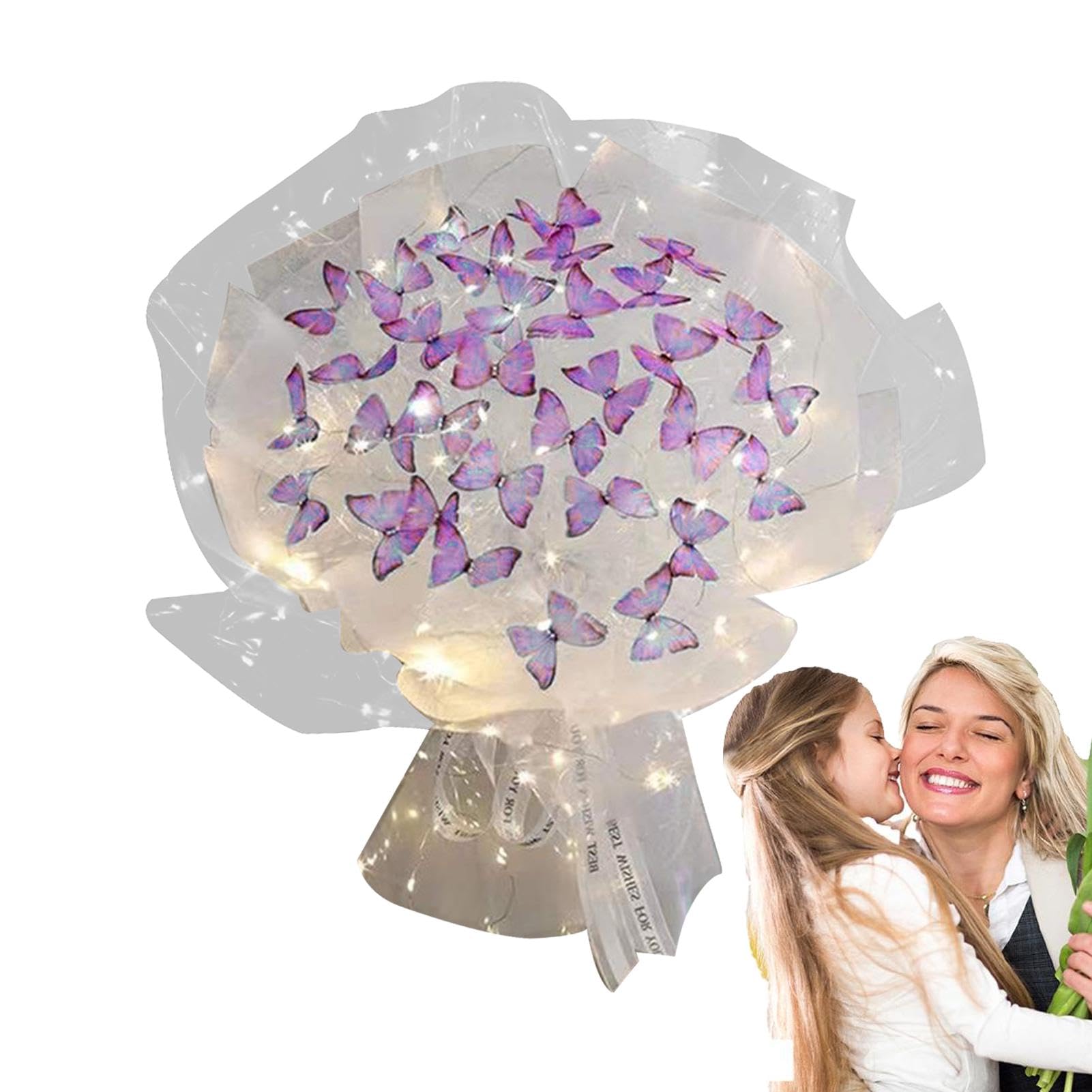 Fleurs de papillon artificielles pour une décoration sans entretien