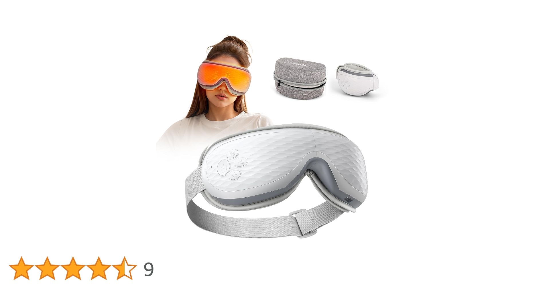 Amazon.co.jp: ALLJOY アイウォーマー ホットアイマスク 充電式