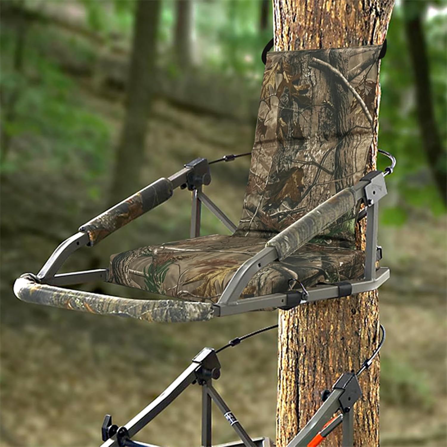 Tree Stand Seats Replacement Cushions Pad Adjustable Treestands Seats for Hunting Climbing Tree Stand Seats Gear Equipment