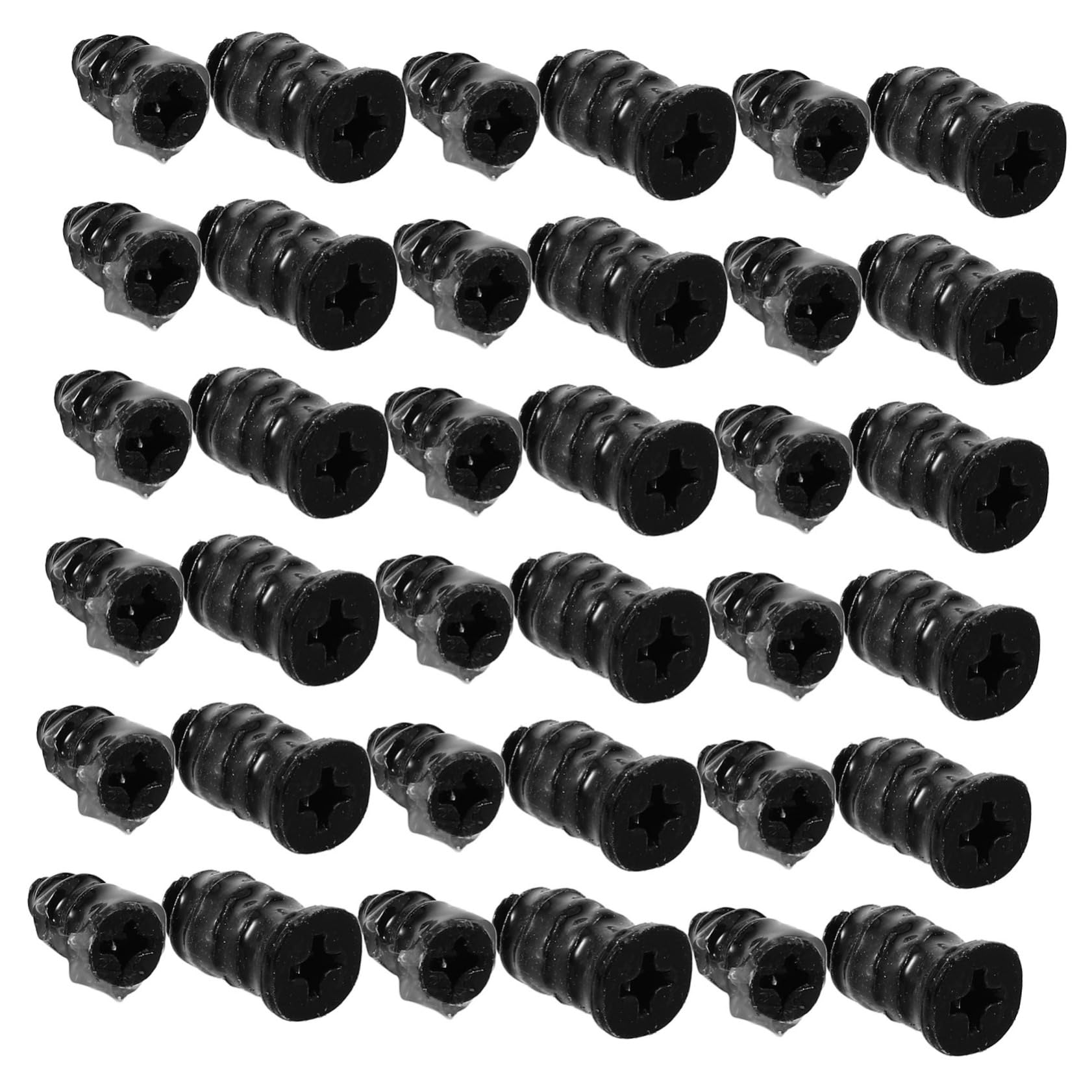 PRETYZOOM 40pcs Tire Repair Tool Nails Tire Puncture Repair Kit Automotive Tools Plug Car Portable Tire Repair Kit Tire Repair Sealant Tire Repair Nail Patching Screw Flat Wheel Rubber Black