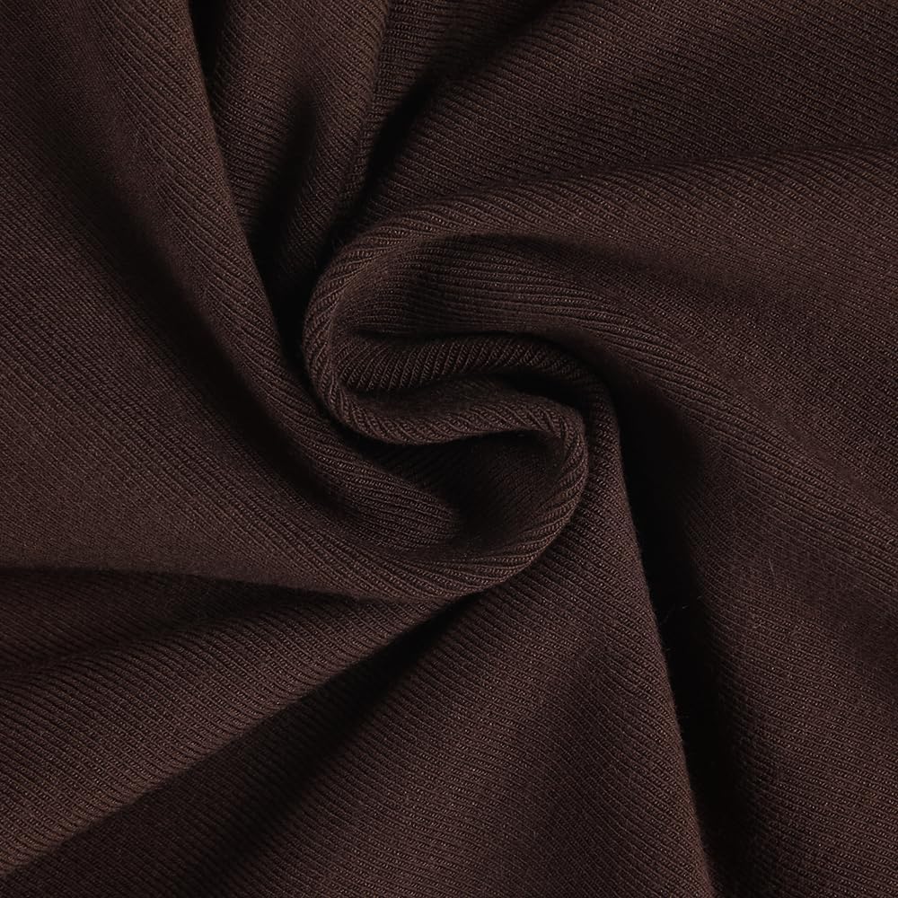 GEMBERA Womens' Stretchy Scoop Neck Short Sleeve Shirts Fitted Casual Basic Top T-Shirts - Image 5