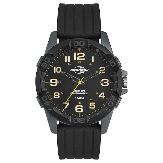 Relógio Mormaii Masculino Casual Preto - MOPC21JAKG/8Y