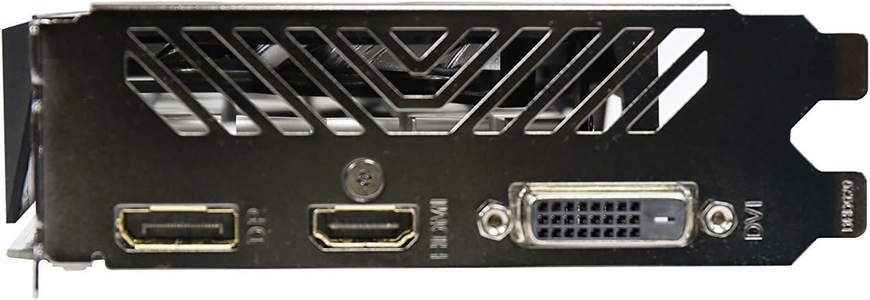 Gigabyte Geforce GTX 1050 2GB GDDR5 128 Bit PCI-E Graphic Card (GV-N1050OC-2GD) (Renewed)