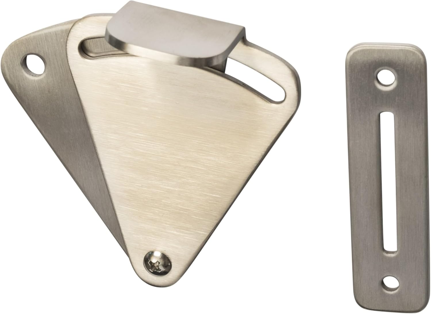 Sure-Loc BARN-LT Barn Door Privacy Latch - Satin Nickel