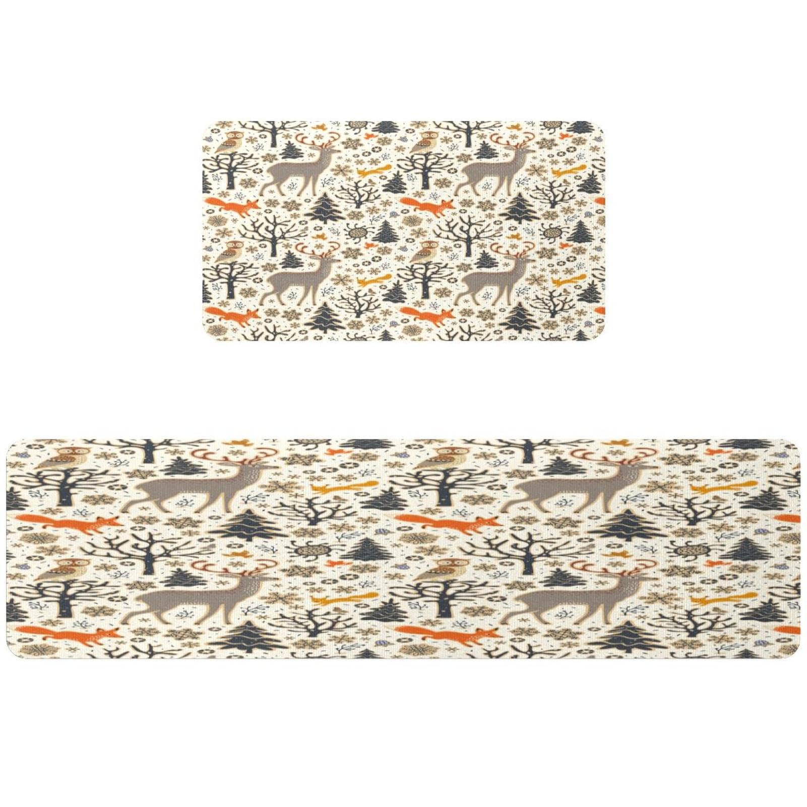 Alfombrillas de cocina absorbentes alfombra pasillo lavable juego de dos piezas VAPOKF
