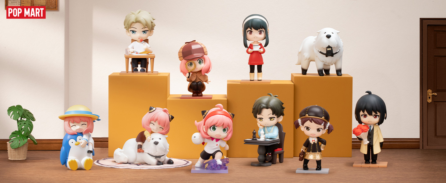 POP MART SPY×FAMILY デイリーライフシリーズ シークレット Amazon.com: POP MART Spy ×Family Daily Life Series Figures, Blind