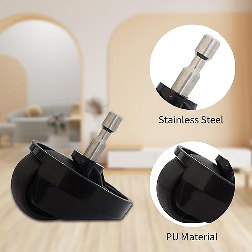 Miniatura 36 de Conjunto de rueda delantera de repuesto compatible con todas las aspiradoras iRobot Roomba 500, 600, 700, 800, 900, e, i y j, 2