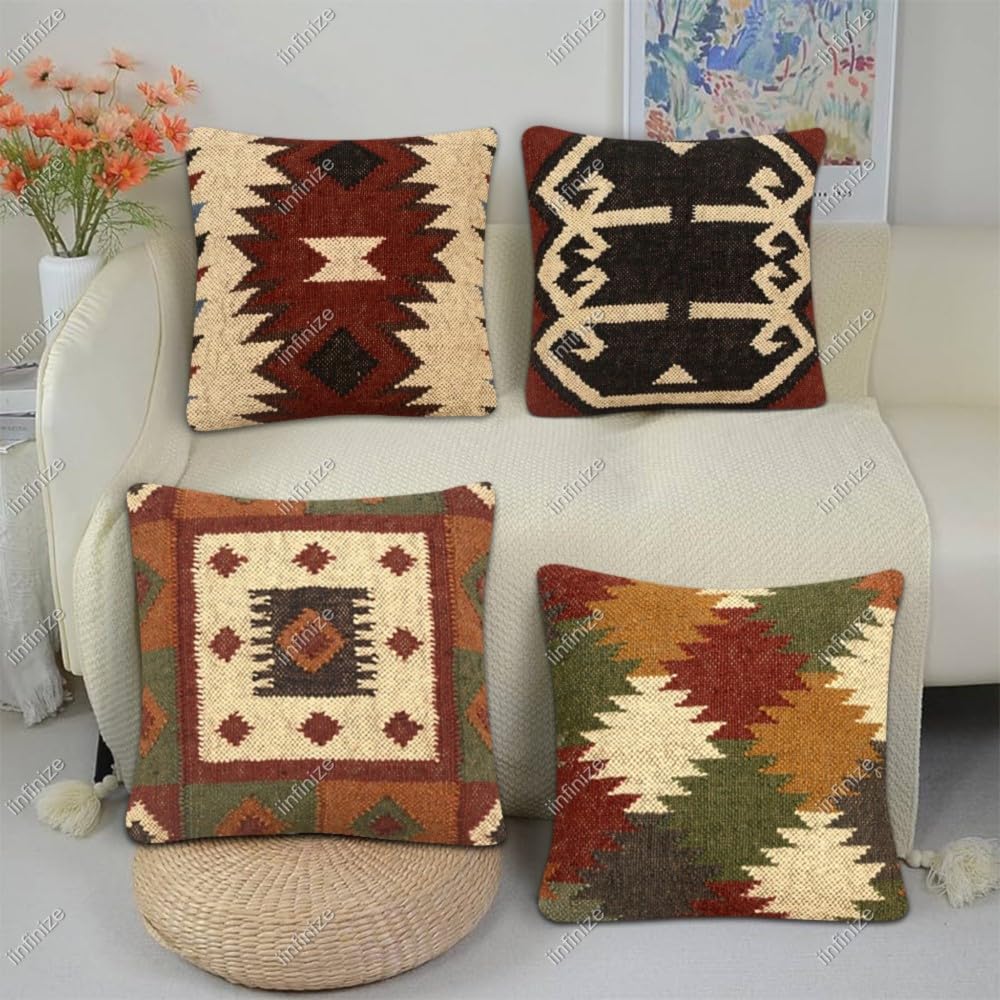 Housses de coussin en laine de jute : créez un cocon chaleureux et authentique