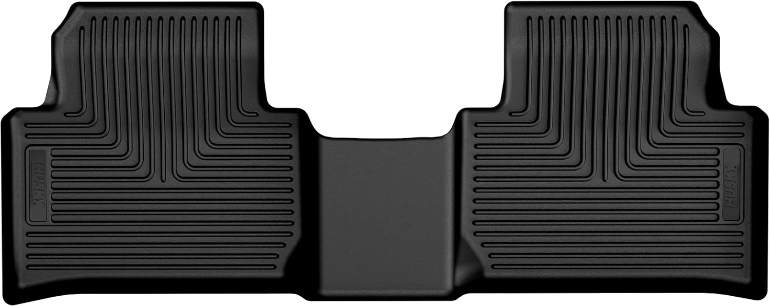 Husky Liners X-act Contour Floor Mats | Fits 2024-2026 Hyundai Santa Fe | 2nd Row, 1-pc Black - 54421