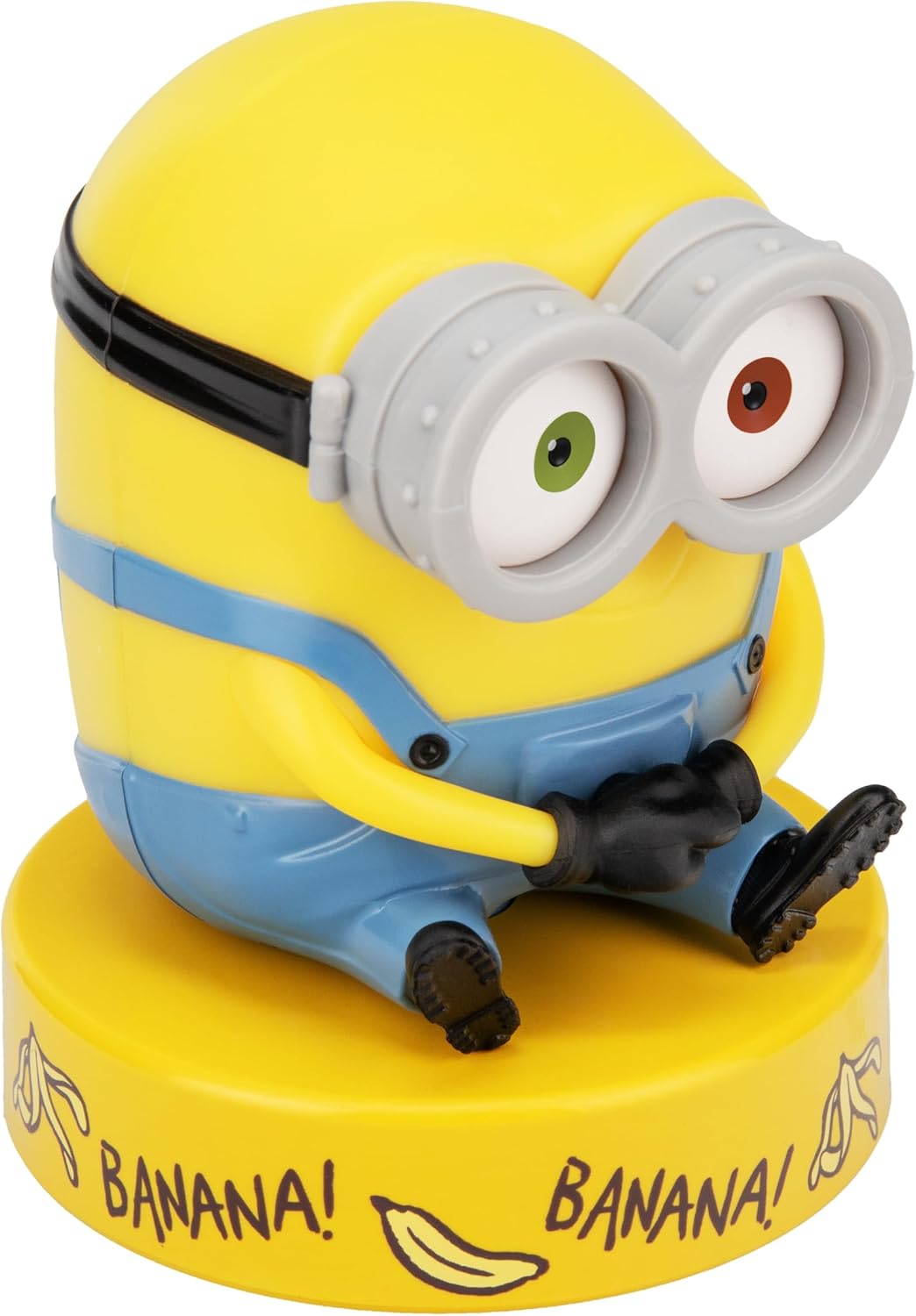 Paladone Minions Bob Mini 3D Icon Light, Officially Licensed 3D Figurine LED Lamp Collectible for Kids, Bedroom & Home Décor, Film Merchandise