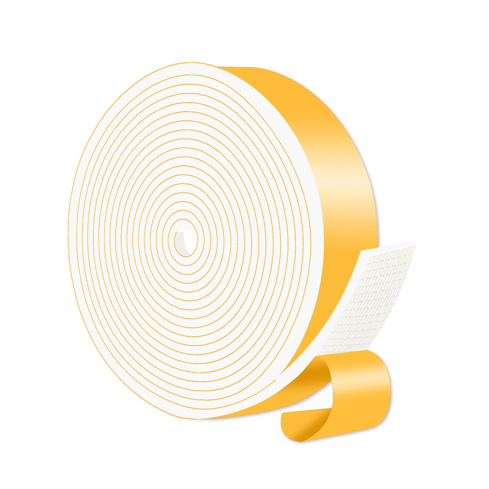 Weather Stripping Door Seal Strip for Doors,1 in x 1/8 in x 16.5Ft