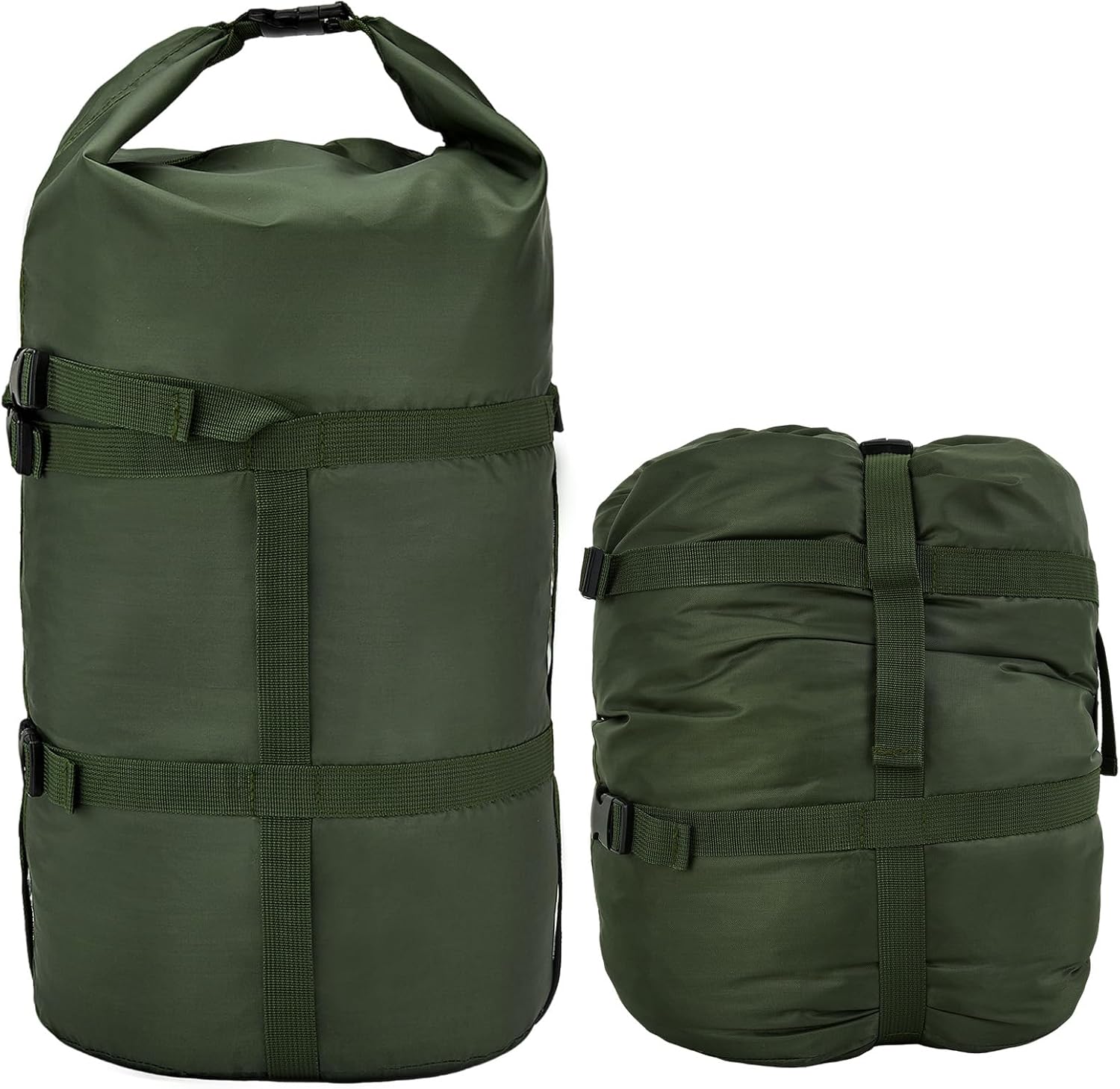 MOOCY Compression Stuff Sack, 12L/24L/45L Sleeping Bag Cover Sack Sleeping Bags Storage Stuff Sack Organizer – Great Sleeping Bags Clothes Camping Hiking Backpacking MOOCY Compression Stuff Sack, 12L/24L/45L Sleeping Bag Cover Sack Sleeping Bags Storage Stuff Sack Organizer – Great Sleeping Bags Clothes Camping Hiking Backpacking