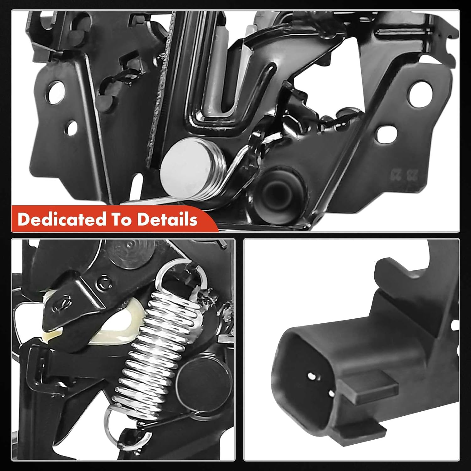 A-Premium Front Hood Latch Assembly Compatible with Ford Transit-150 Transit-250 Transit-350 2015-2023, with Anti Theft, Front Hood Lock Engine Bonnet Latch Assembly - Replace# CK4Z16700B