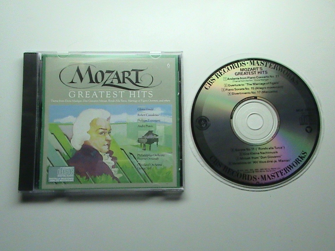 Greatest Hits [Audio CD] Mozart; Gould; Casadesus; Szell and Ormandy