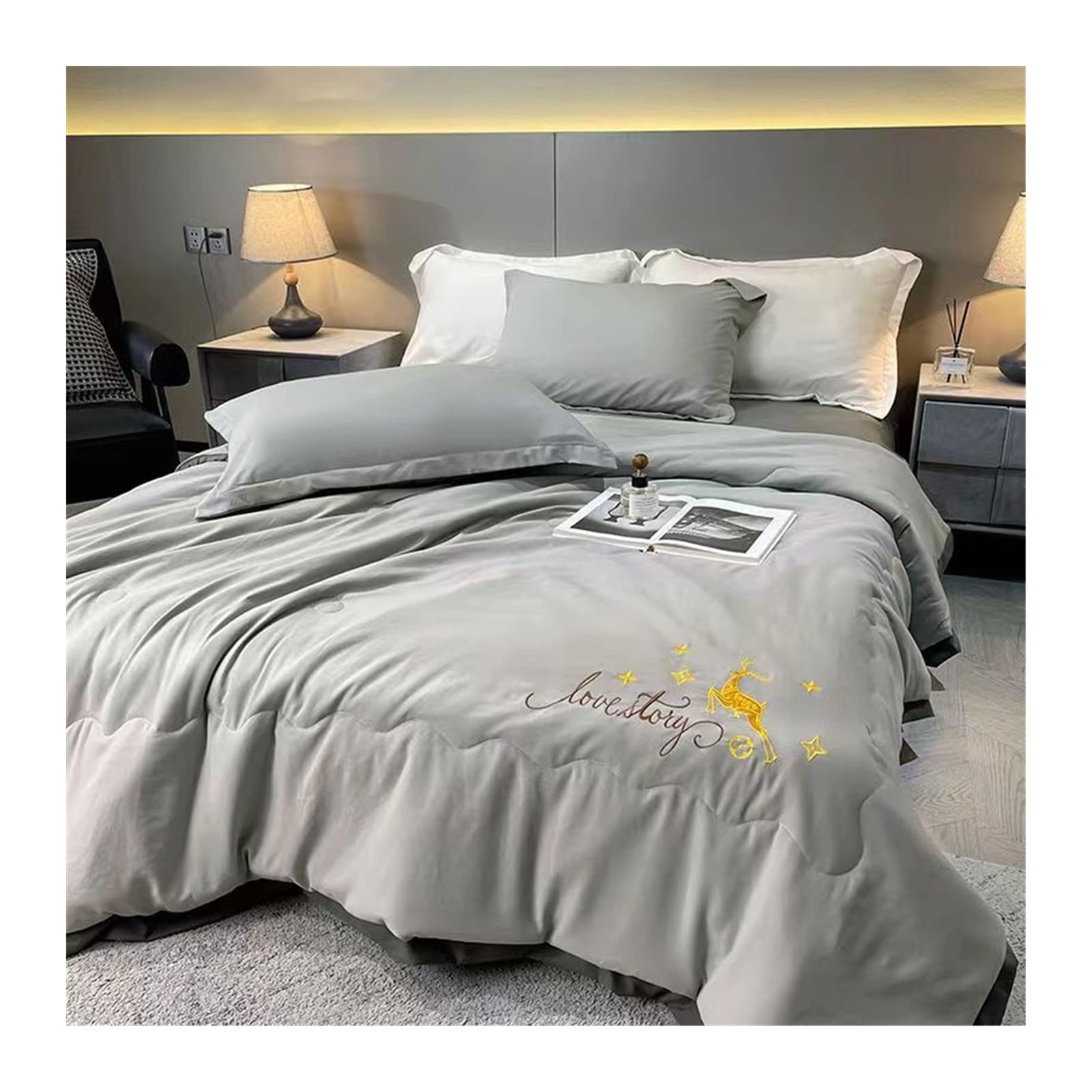Couverture d'été légère pour des nuits fraîches dans votre chambre