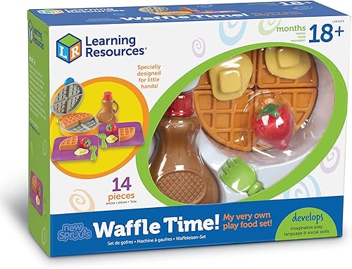Miniatura 10 de Learning Resources - Set de gofres de juguete New Sprouts Waffle Time!