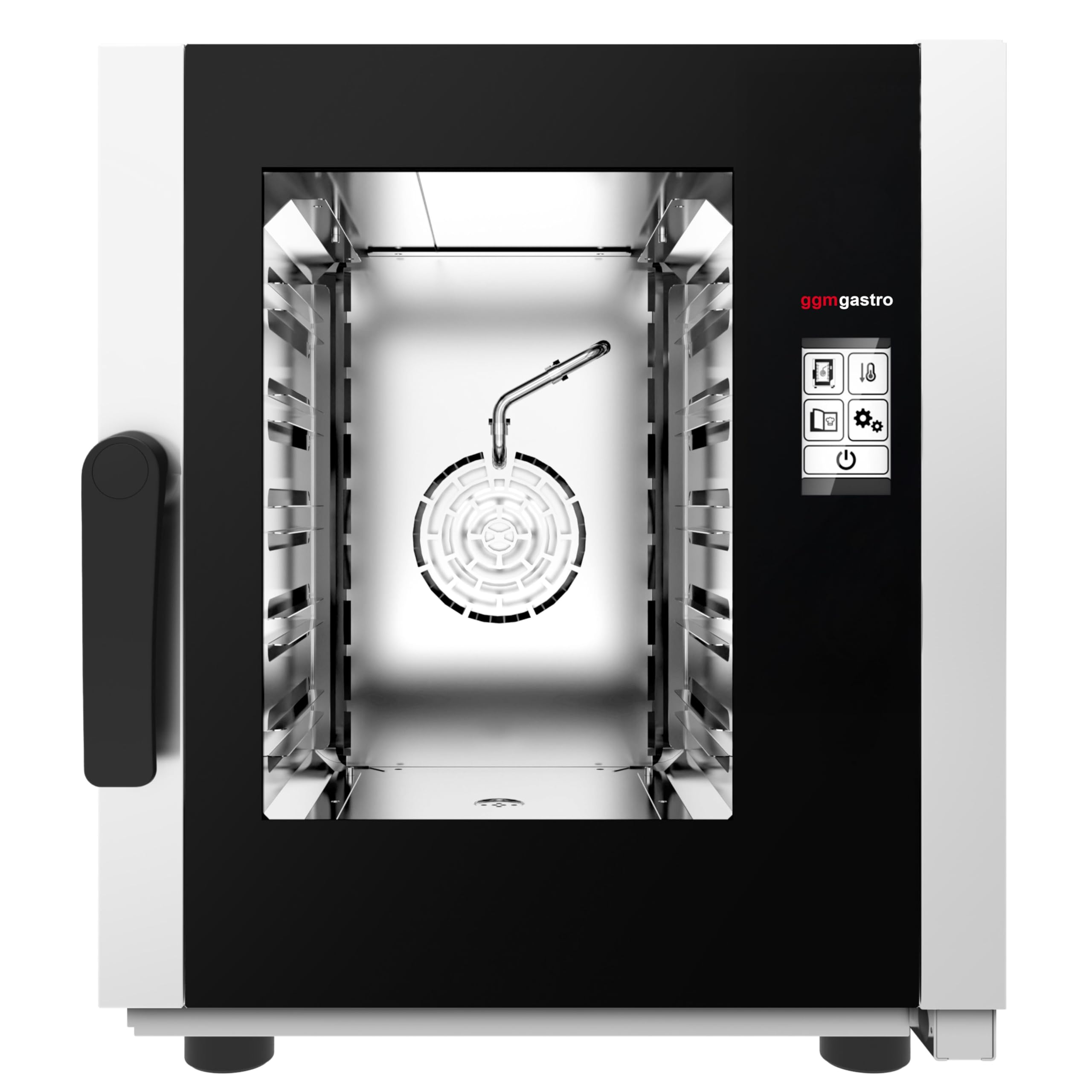 GGM Gastro Kombidämpfer Kompakt 5x GN 2/3 Touch | Hygienisches Edelstahlgehäuse, intuitive Touch-Steuerung, gleichmäßige Garergebnisse, einfache Reinigung, langlebig