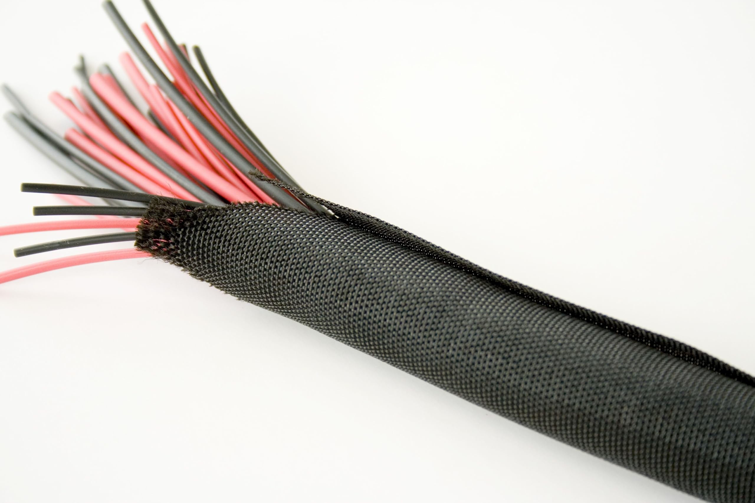 Hilltop Products Ltd 5Mm - Self-Closing Retrofit Polyester Braid Wrap Sleeve, Hilwrap – Wrap Around Cable Sleeve (5 Mtr)
