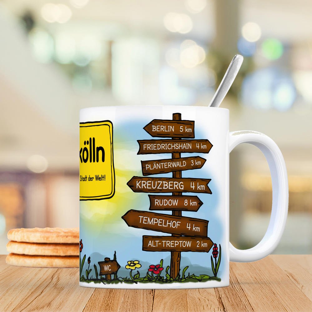 Quickborn Dithmarschen Kaffeebecher – „Einfach Die Geilste Stadt Der Welt“ | Spülmaschinenfeste Tasse Mit Lokalpatriotismus-Spruch