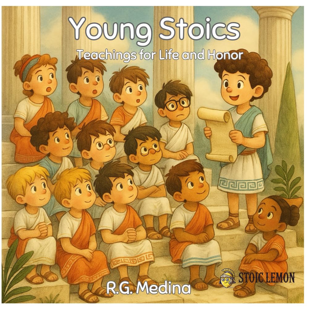 Young Stoics: Stoic Lessons for Kids: Building Resilience, Self-Control, and Courage (Words of Wisdom)