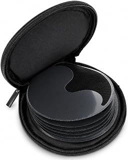 20 Capacity Portable CD Wallet with Round Dividers CD Case for Car