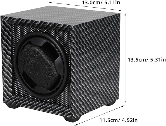 Mechanical Watch Winder Box with 2 Speed Adjustable USB Powered