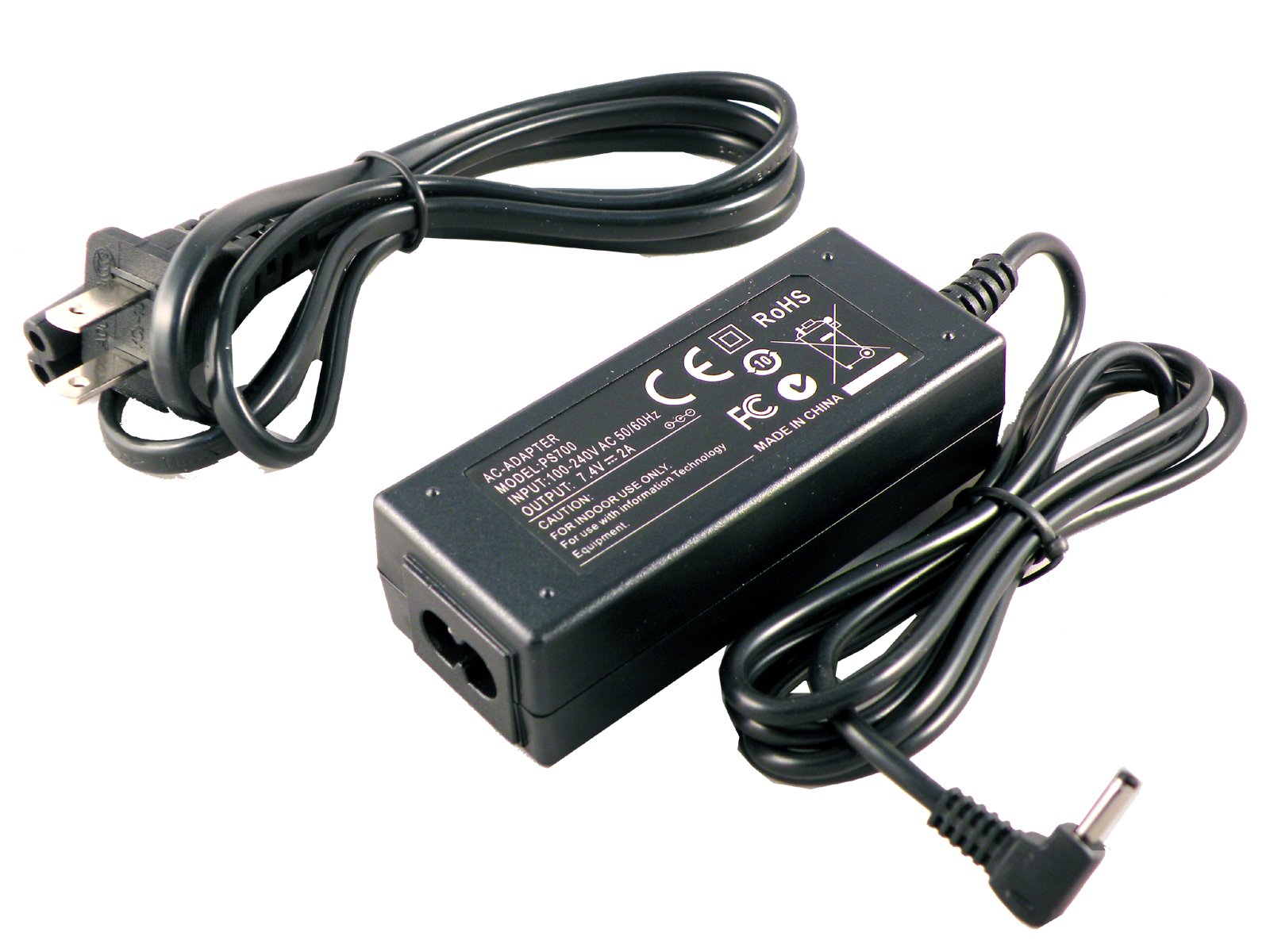 iTEKIRO AC Adapter Power Supply Cord for Canon CA-PS700, PS-700, 7875A002 + 10-in-1 USB Charging Cable