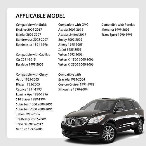 Miniatura 6 de Bomba de limpiaparabrisas de automóvil, OEM # 385-232316A, bomba de limpiaparabrisas compatible con Chevy Silverado, Impala, GMC Sierra, Cadillac,