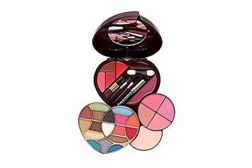 MaxTouch Professional All In One Makeup Palette Kit 17 Colors Eyeshadow Palette With, Blusher, Powder Cake, Lipgloss, Mascara, Eye Pencil and Lip Pencil Makeup Kit 2064