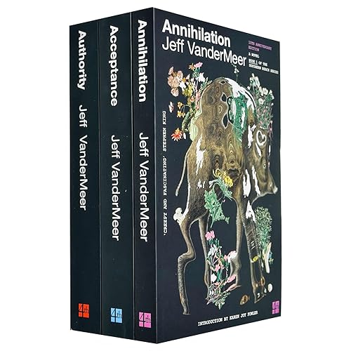 Southern Reach Trilogy 3 Books Collection Set By Jeff VanderMeer (Annihilation, Authority, Acceptance)