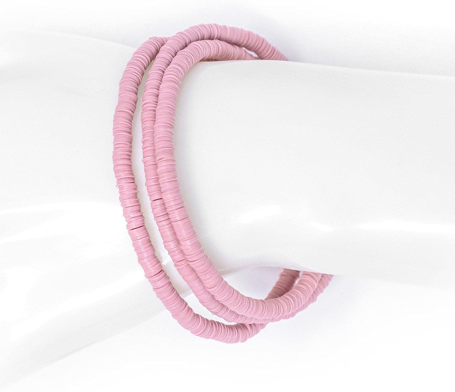 The Bead Chest African Vinyl Stretch Bracelet