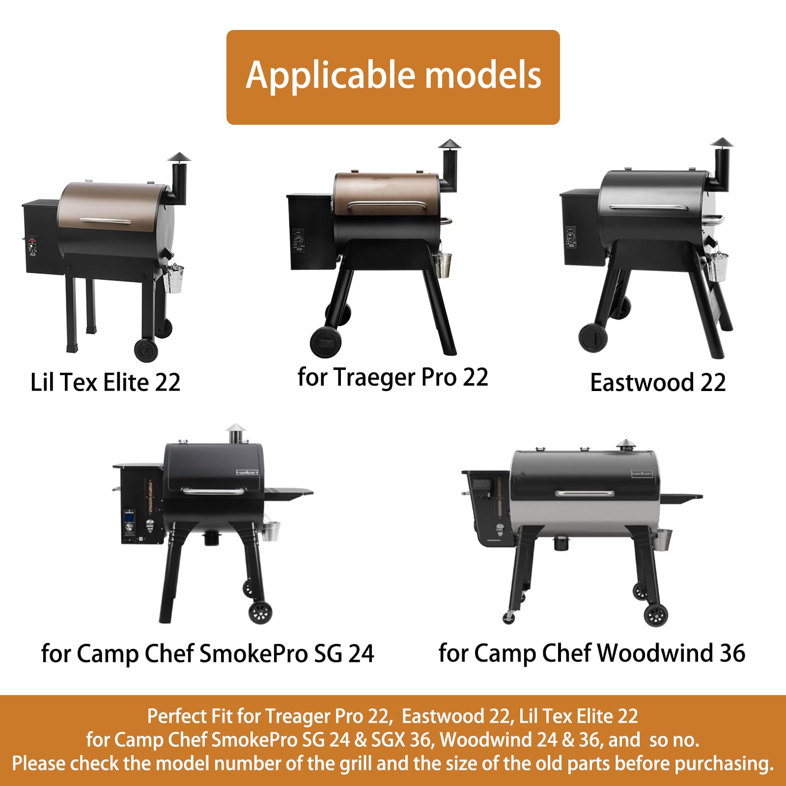 Traeger Parts Traeger Woodridge Grill Auger 17 Inch Direct Igniter