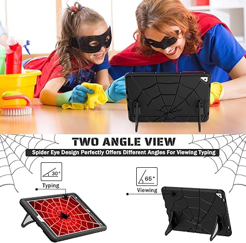 Miniatura 6 de Funda para iPad 10.2 Funda para iPad 987 generación Caso resistente a prueba de golpes resistente funda protectora de 10.2 pulgadas con soporte,