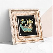 Pinecone Sunflower Stone Wall Painting Framed Wall Decor Wall Art K1-08