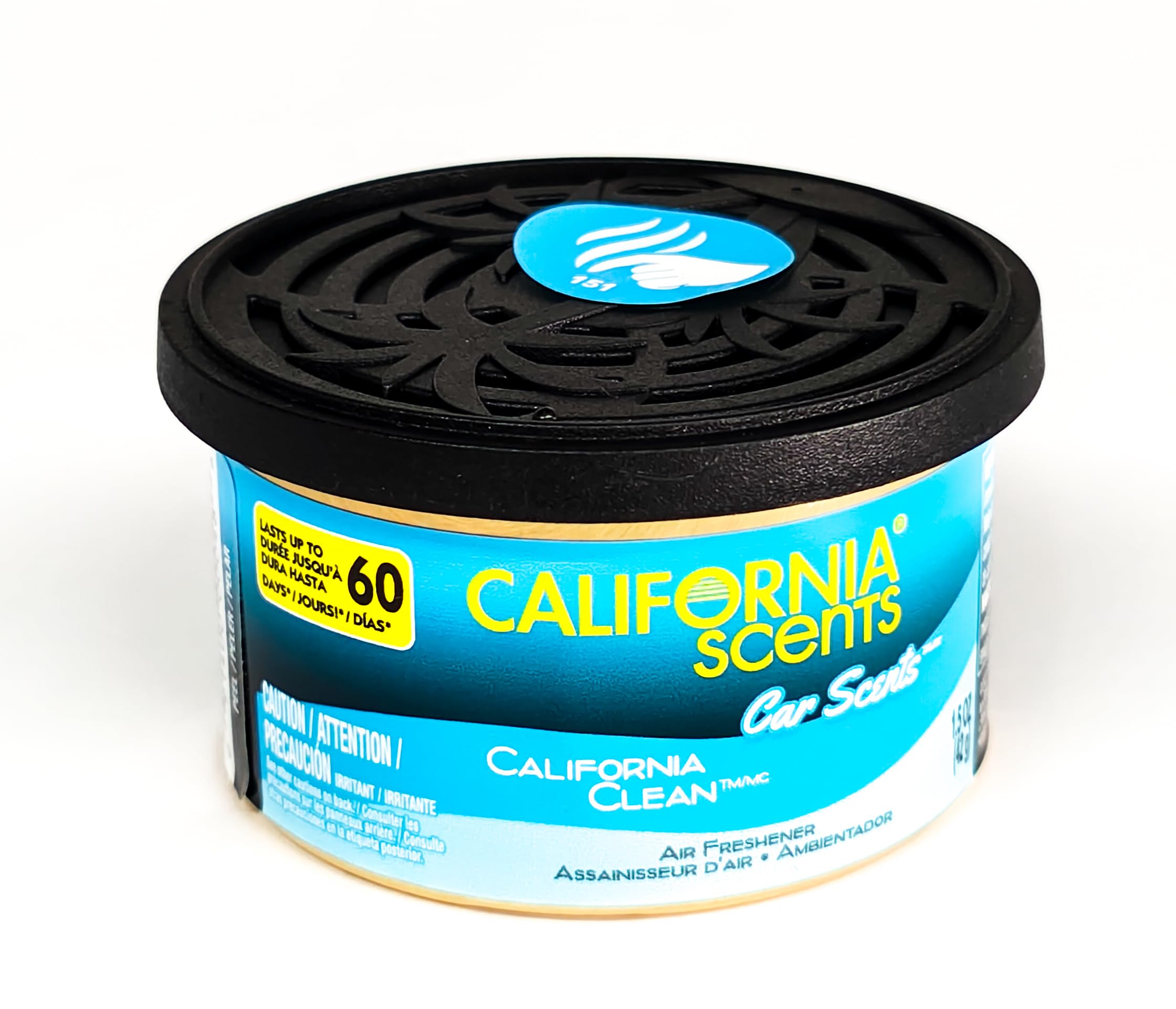 California Scents Car Air Freshener, CALIFORNIA CLEAN Scent, 60-Day Long Lasting - 1 Unit-image-38