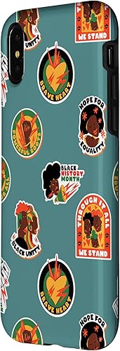 Miniatura 8 de iPhone 14 Plus Black History Month Education For All African Pride Pattern Case