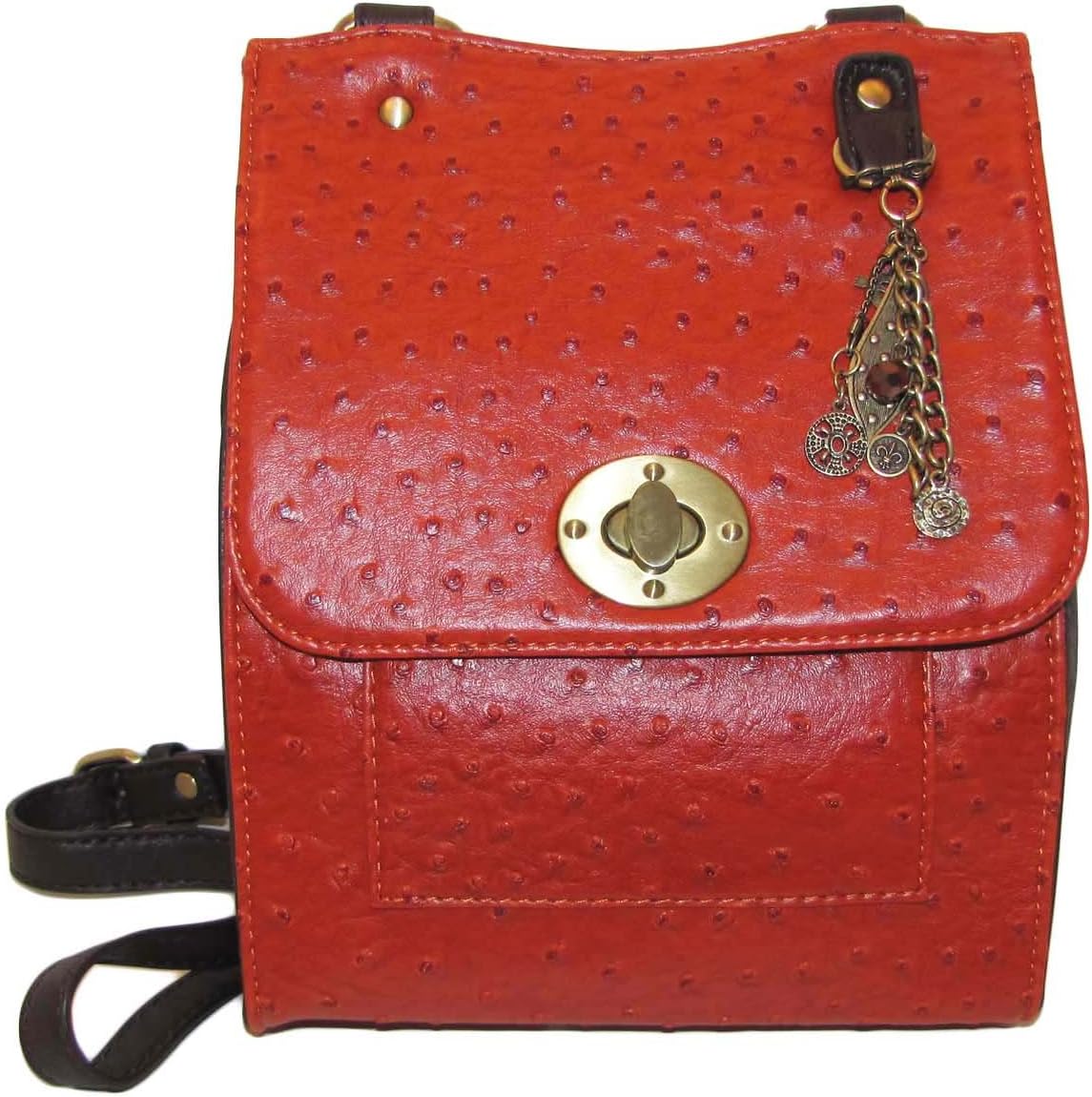 Liz Soto Ostrich Cross-body Bag