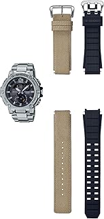 [カシオ] 腕時計 ジーショック 【国内正規品】 G-STEEL スマートフォン リンク カーボンコアガード構造 GST-B300E-5AJR メンズ シルバー