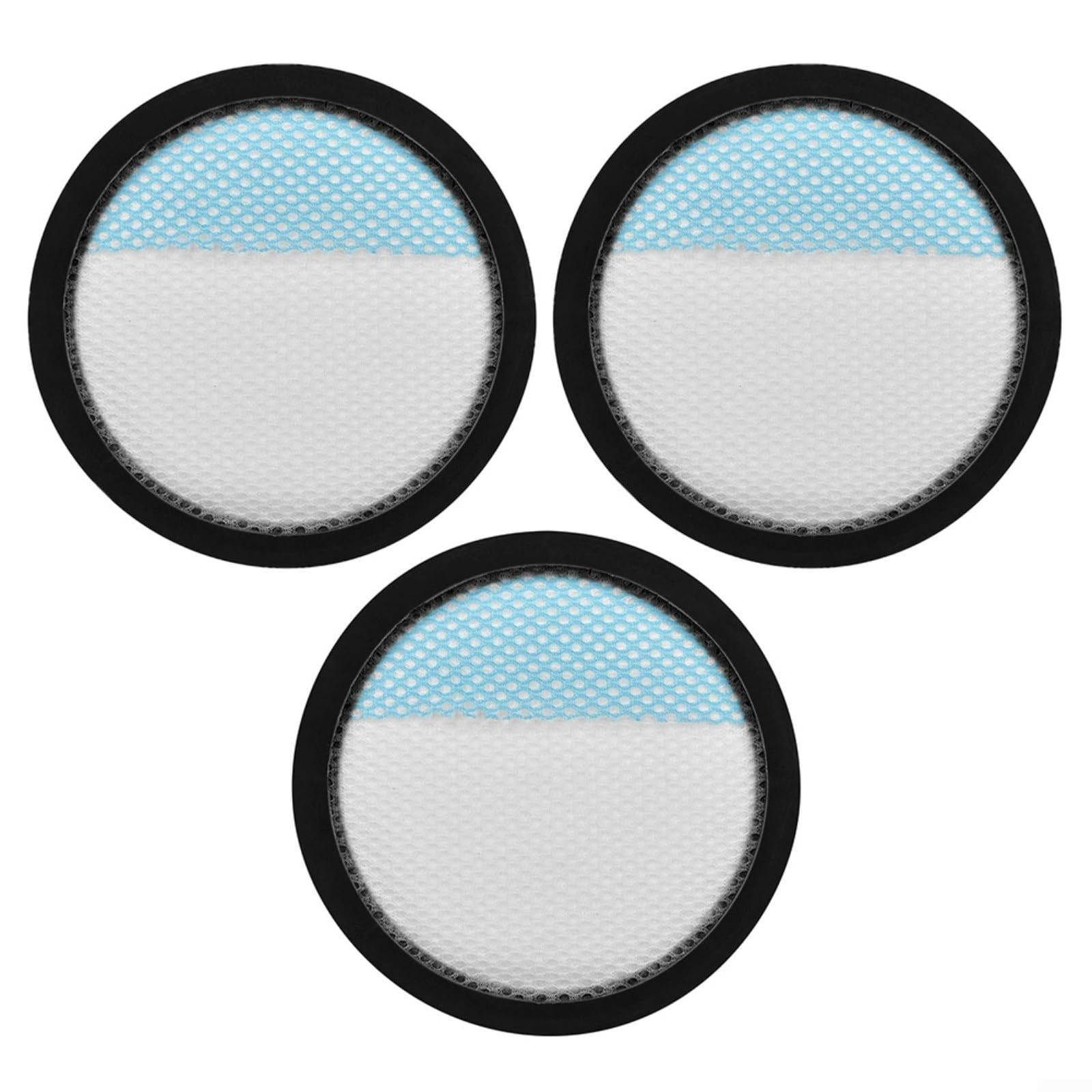 Paquete de 3 filtros de vacío, lavables y reutilizables A32SV720N para PCL720 18V 1+ kit de piezas de repuesto para aspiradora inalámbrica
