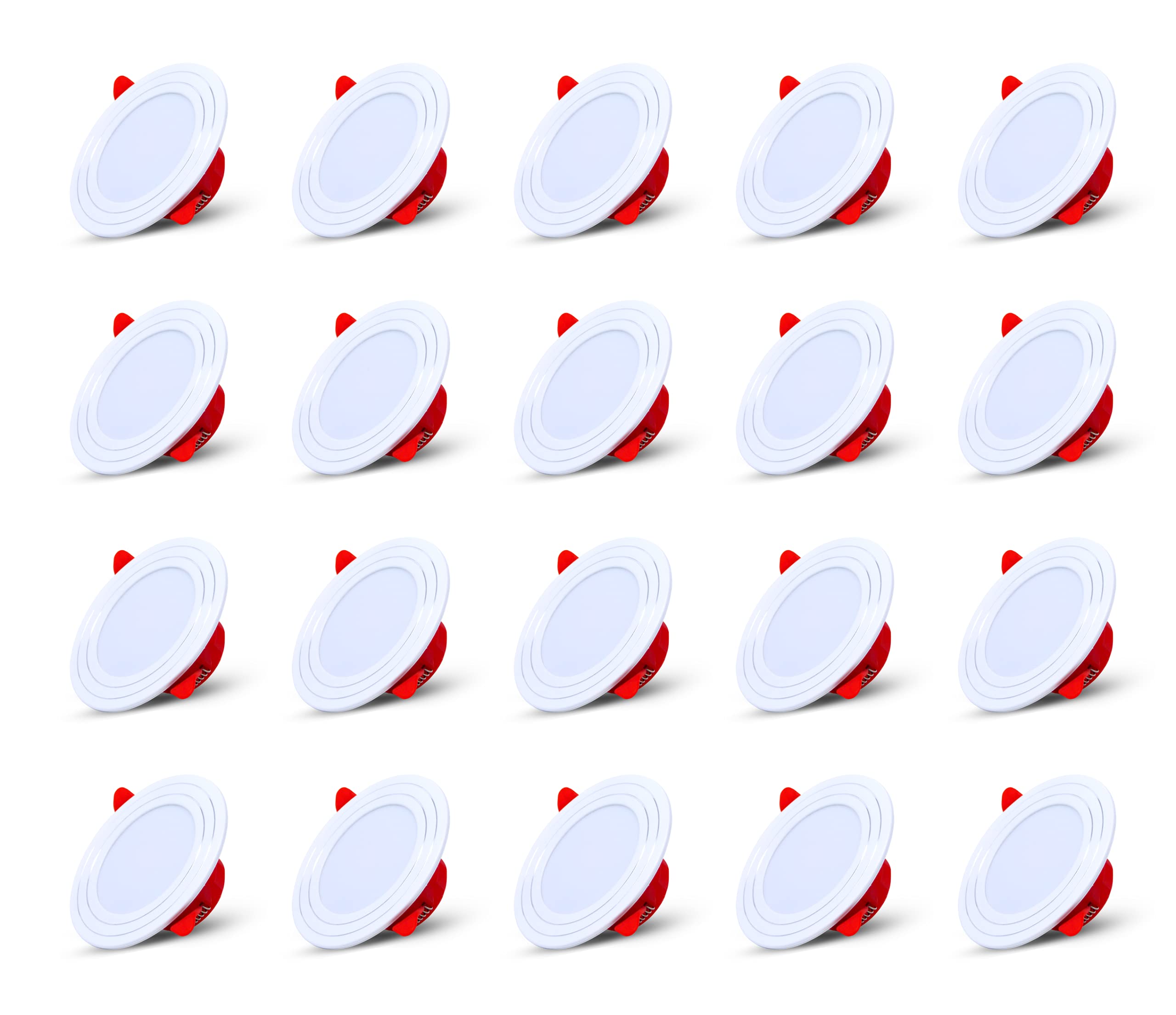 Sponsored Ad - Murphy Croma 9W Concealed LED Downlight | Pack of 20 | Cool White |Aluminium Finish | Eye-Caring & Long-Lasting Brightness | 2 Years Warranty | Suited for 3 Inch Junction Box