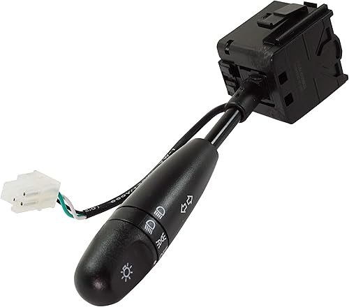 Miniatura 2 de Garage-Pro Interruptor de señal de giro compatible con Chevrolet Aveo 2004-2011 Negro