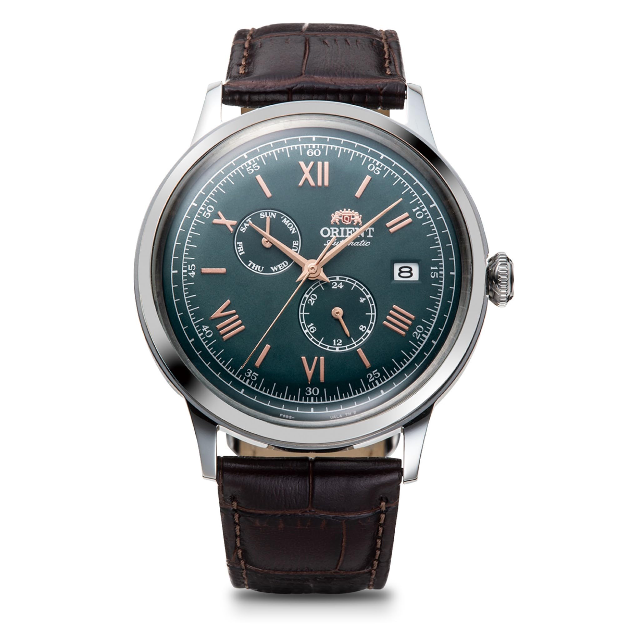 [オリエント]ORIENT Bambino バンビーノ 自動巻き腕時計 機械式 オートマティック 国内メーカー保証付 RN-AK0703E メンズ グリーン