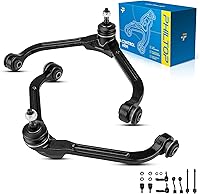 Vista 123 de PHILTOP Kit de suspensión ajustable de elevación de 1-6 pulgadas, 4 piezas de brazos de control superiores e inferiores delanteros compatibles