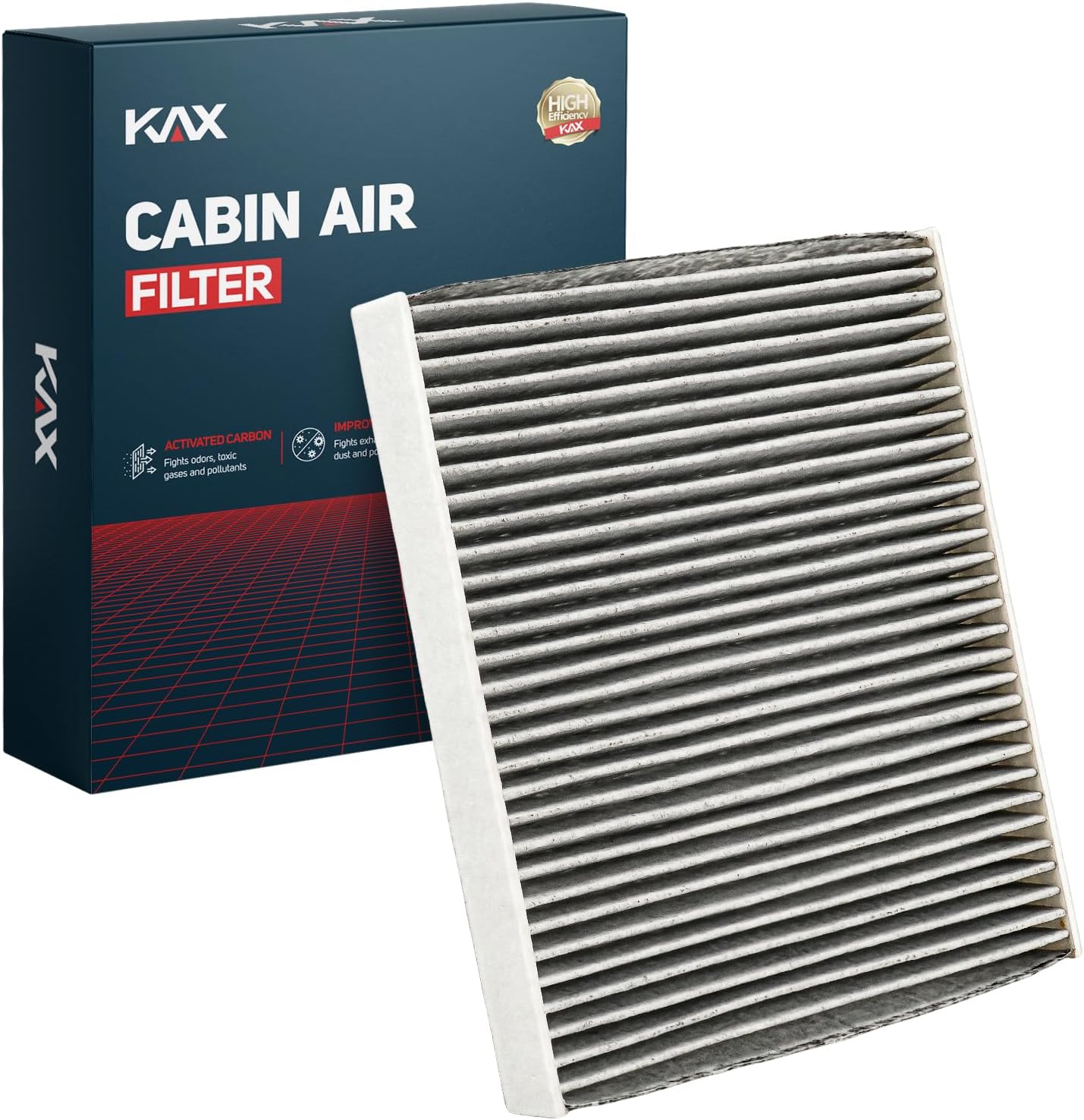 KAX Cabin Air Filter,CF11220 Replacement for 535i 2011-2016, 528i, 750Li, 550i, 650i, M5, 740Li, 640i, M6, 535d, w/Activated Carbon Passenger Compartment Air Filter,1PC