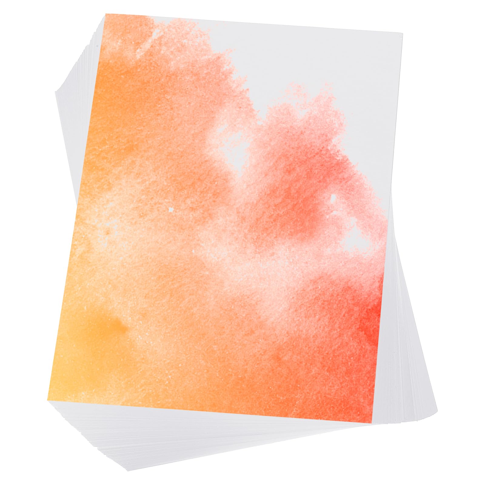 PATIKIL 100 Feuilles Papier Aquarelle Pure en Coton 140lb/300 GSM