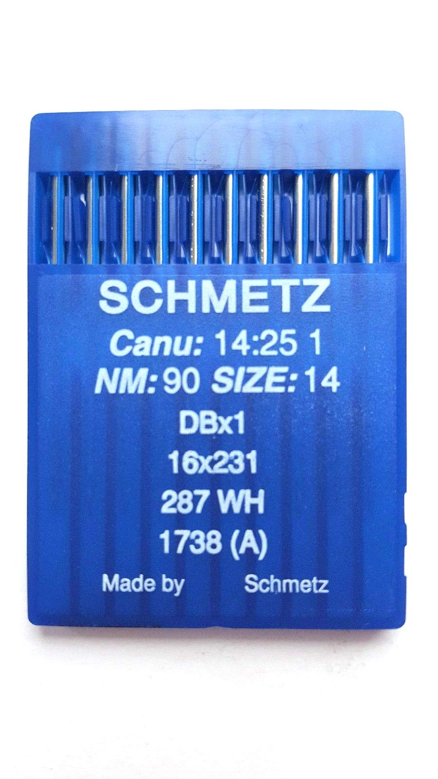 Schmetz Industrial Sewing Machine Needles: 16x231 CANU 14:25 1 (Packet of 10) (14/90)